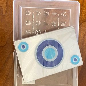 Deck of clear playing cards